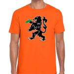 Oranje Koningsdag T-shirts met motief van Leeuwen voor Heren 