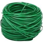 Green Arrow Planten binddraad / staaldraad - groen - ommanteld - 100 meter - polypropyleen