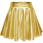 Casual Gouden Handwas Metallic A-lijn rokken  in maat XL Mini Metallic voor Dames 