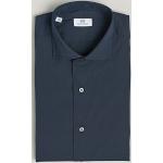 Marine-blauwe Polyamide Stretch grigio Overhemden   in maat XL voor Heren 
