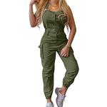 Groene Polyester Stretch Capri broeken  in maat M voor Dames 