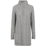 Casual Grijze Tweed Ralph Lauren Trui-jurken  in maat M met Lange mouwen in de Sale voor Dames 