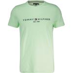 Klassieke Groene Tommy Hilfiger T-shirts met ronde hals Ronde hals  in maat XL voor Heren 