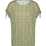 Casual Groene In Shape T-shirts met ronde hals  voor de Zomer Ronde hals  in maat XXL voor Dames 