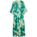 Casual Groene Polyester InWear Casual jurken V-hals  in maat XL met Driekwart mouwen Maxi voor Dames 