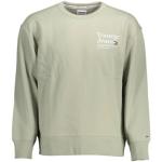 Groene Tommy Hilfiger All over print Sweatshirts met print Ronde hals  in maat XL Bio in de Sale voor Heren 