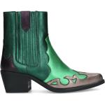 Cowboy Groene Metallic Laarzen met blokhak Blokhakken  in maat 37 in de Sale voor Dames 