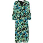 Casual Multicolored Polyester InWear Bloemen Floral dresses V-hals  in maat XL Midi / Kuitlang voor Dames 