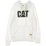 Grote Logo Hoodie - Streetwear Collectie CAT , White , Heren