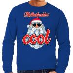 Blauwe Polyester Sweatshirts  voor een Kerstmis  in maat 3XL voor Heren 