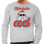 Grijze Polyester Sweatshirts  voor een Kerstmis  in maat 3XL voor Heren 