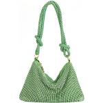 Groene Polyester Clutches  voor een Stappen / uitgaan / feest met Glitter Sustainable voor Dames 