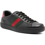 Gucci Ace sneakers met webstreep - Zwart
