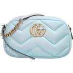 Gucci Crossbody bags - GG Marmont Shoulder Bag in blauw