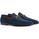 Gucci Jordaan suède loafers - Blauw