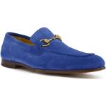 Gucci Jordaan suède loafers - Blauw