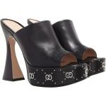 Zwarte Gucci Sandalen met plateau voor Dames 
