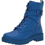 Blauwe Guess Combat boots  in maat 37 met motief van Ornament voor Dames 