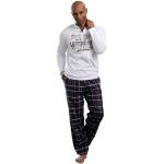 Witte Flanellen H.I.S. Pyjamabroeken  in maat 3XL 1 stuk voor Heren 