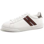 Witte Leren Hogan H365 Herensneakers  in maat 42 in de Sale 