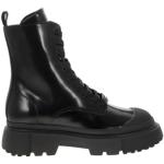 Zwarte Hogan Combat boots  in maat 37 in de Sale voor Dames 