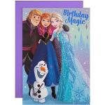 Multicolored Hallmark Frozen Elsa Verjaardagskaarten 