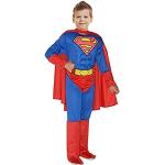 Superman costume disguise boy official DC Comics (Size 5-7 years) with padded muscles