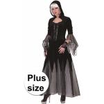Grijze Polyester Halloween-kostuums  in Grote Maten met motief van Halloween voor Dames 