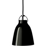 Hanglamp Caravaggio P4 E26 van Cecilie Manz, flexibele en verstelbare verlichting, aluminium, 55 x 55 x 70,2 cm, zwart (54007908)
