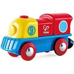 Multicolored Houten HAPE Sinterklaas Vervoer Speelgoedauto's met motief van Spoorwegen in de Sale voor Kinderen 