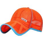 Casual Oranje Kinder Baseball Caps met motief van Kers voor Meisjes 