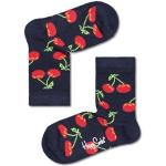 Happy Socks Cherry, Kleurrijke en Leuke, Sokken voor kinderen, Blauw (12-24M)