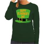 Groene Polyester Sweaters met tekst  voor een Stappen / uitgaan / feest voor Dames 