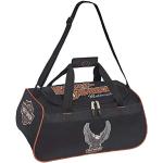 Harley-Davidson Winged Eagle B&S Sports Duffel Bag w/Adjustable Strap - Black