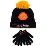 Harry Potter Set wintermutsen en -handschoenen voor kinderen Hogwarts Zwart Eén grootte