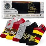 Casual Zwarte Polyester Harry Potter Hogwarts All over print Sokken met print  voor de Zomer  in Onesize voor Dames 