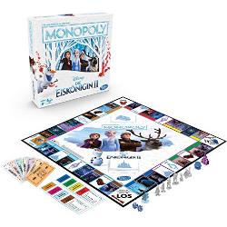 Hasbro 61106642 Disney Frozen 2 Monopoly, bordspel voor kinderen vanaf 8 jaar