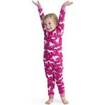Hatley Meisjes Organisch Katoen Pyjama Sets met lange mouwen, Regenboog Eenhoorns, 10 jaar