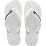 Witte Rubberen Havaianas Brasil Sandalen  voor de Zomer  in maat 36 voor Heren 