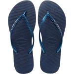 Blauwe Rubberen Havaianas Slim Metallic Sandalen  voor de Zomer  in maat 36 voor Dames 