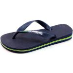 Marine-blauwe Rubberen Havaianas Brasil Sandalen  voor de Zomer voor Jongens 