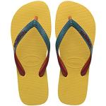 Gouden Rubberen Havaianas Top Platte sandalen  voor de Zomer  in maat 26 met Instap in de Sale voor Dames 