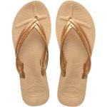 Gouden Lichtgewicht Havaianas Sleehak sandalen  voor de Zomer  in maat 33 Sustainable in de Sale voor Dames 