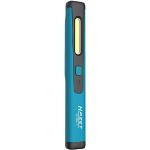 HAZET LED Pen Light, Wireless Charging (inductief opgeladen, top licht 120, hoofdlicht tot 200 lumen, oplaadtijd: 2,5 uur, lengte: 180 mm) 1979W-11, zwart-blauw