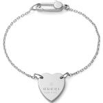 Trademark bracelet with heart pendant