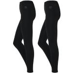 Zwarte Polyester Thermo leggings  in maat XXL 2 stuks in de Sale voor Dames 