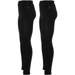 Zwarte Polyester Thermo leggings  in maat L 2 stuks in de Sale 