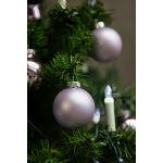 Lichtroze Glazen Heitmann Kerstballen 