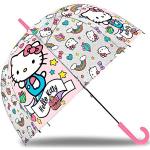 Hello Kitty Automatische paraplu, 47 cm, transparant