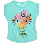 Hello Kitty Girls T-Shirt Turquoise - 116 - 5/6 - Turquoise